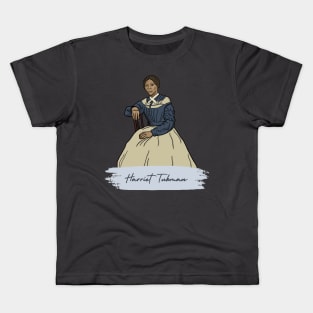 Historic Figure: Harriet Tubman Kids T-Shirt